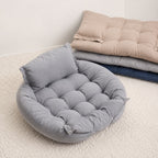 Luxury 3-in-1 Convertible Plush Pet Bed For Dogs Cats Foldable Cushion Sofa Sleeping Mat Soft Cozy Pet Bed Mattress Warm Durable Washable Pet Furniture Indoor Comfort Bed