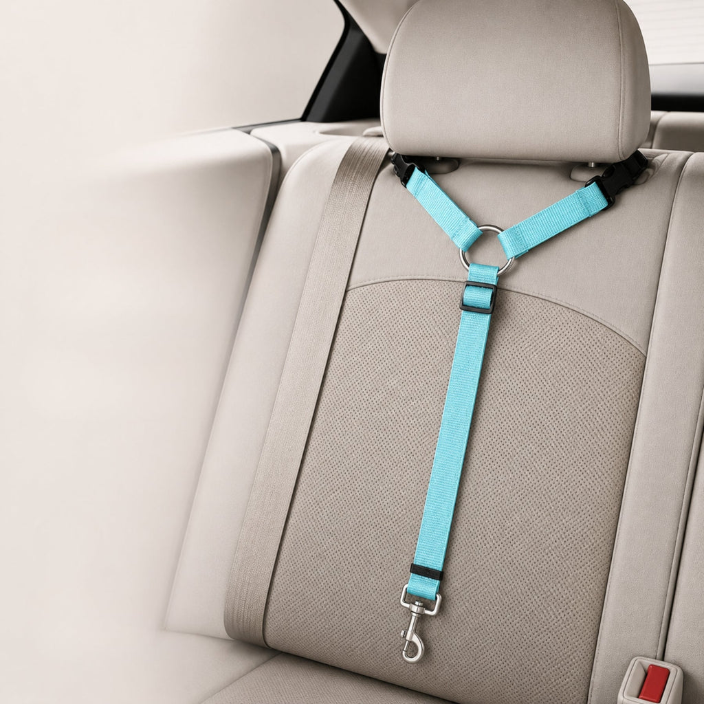 Adjustable Dog Car Seat Belt Harness for Safe Travel