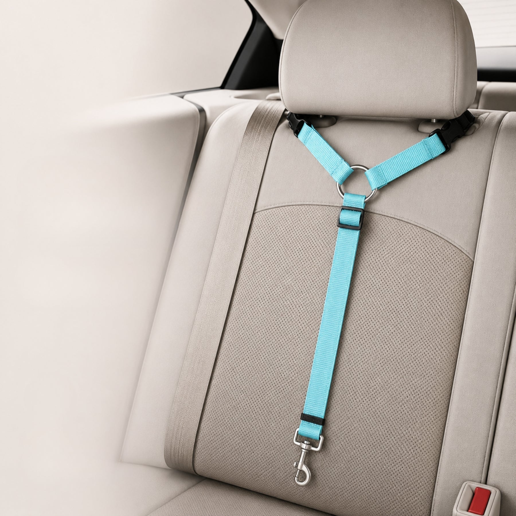 Adjustable Dog Car Seat Belt Harness for Safe Travel