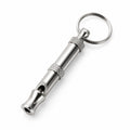 High Quality Adjustable Dog Training Whistle Silver Metal With Keychain Dog Recall Bark Control Training Tool Professional Pet Training Ultrasonic Sound Coach Device Portable Durable