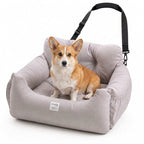 Dog Car Seat Bed, Portable Pet Booster Seat for Small Dogs & Cats Ride