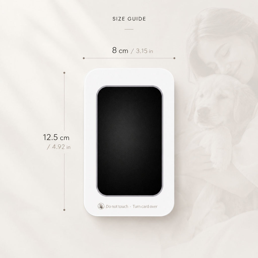 Clean Touch Pet Paw Print Ink Pad Kit for Dogs & Cats