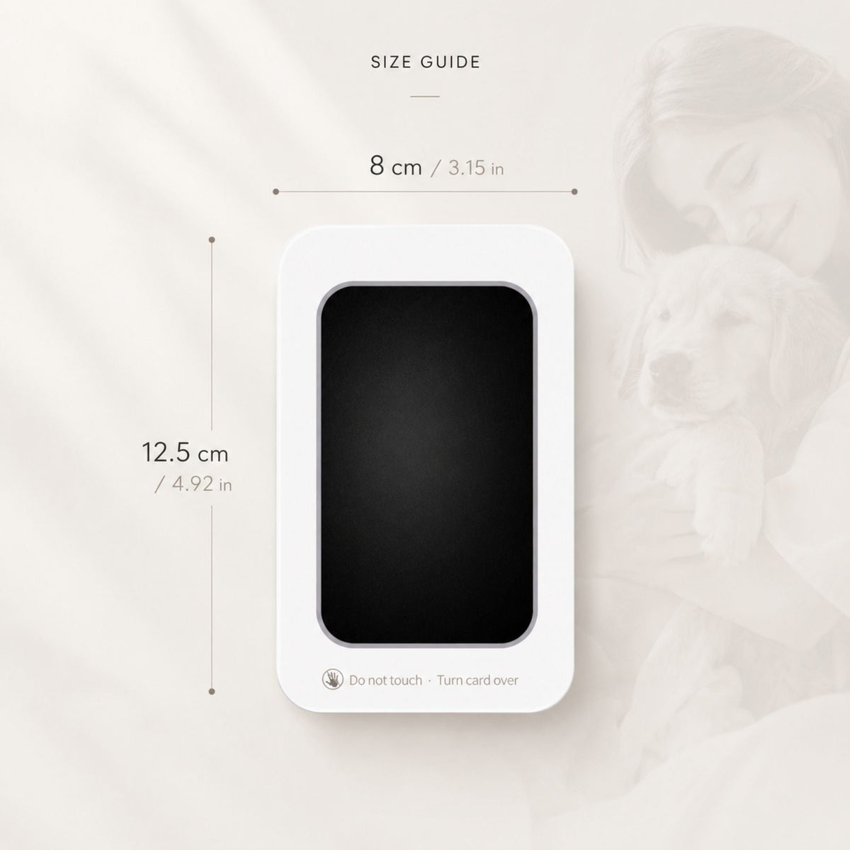 Clean Touch Pet Paw Print Ink Pad Kit for Dogs & Cats