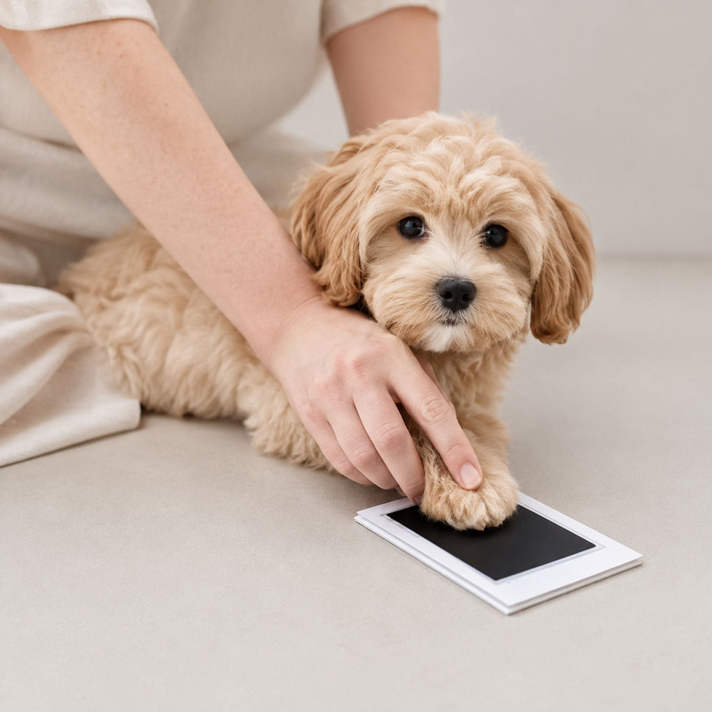 Clean Touch Pet Paw Print Ink Pad Kit for Dogs & Cats