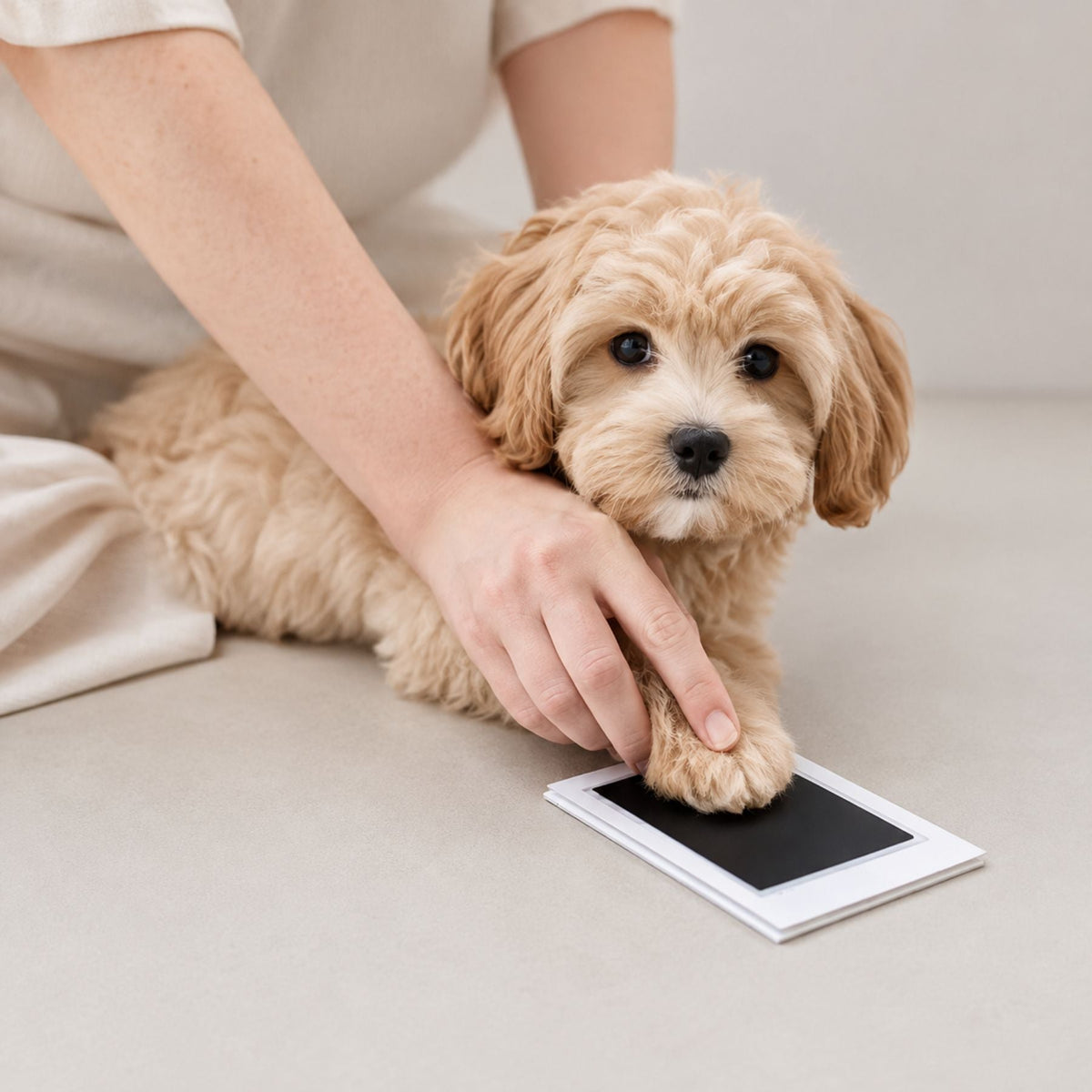 Clean Touch Pet Paw Print Ink Pad Kit for Dogs & Cats