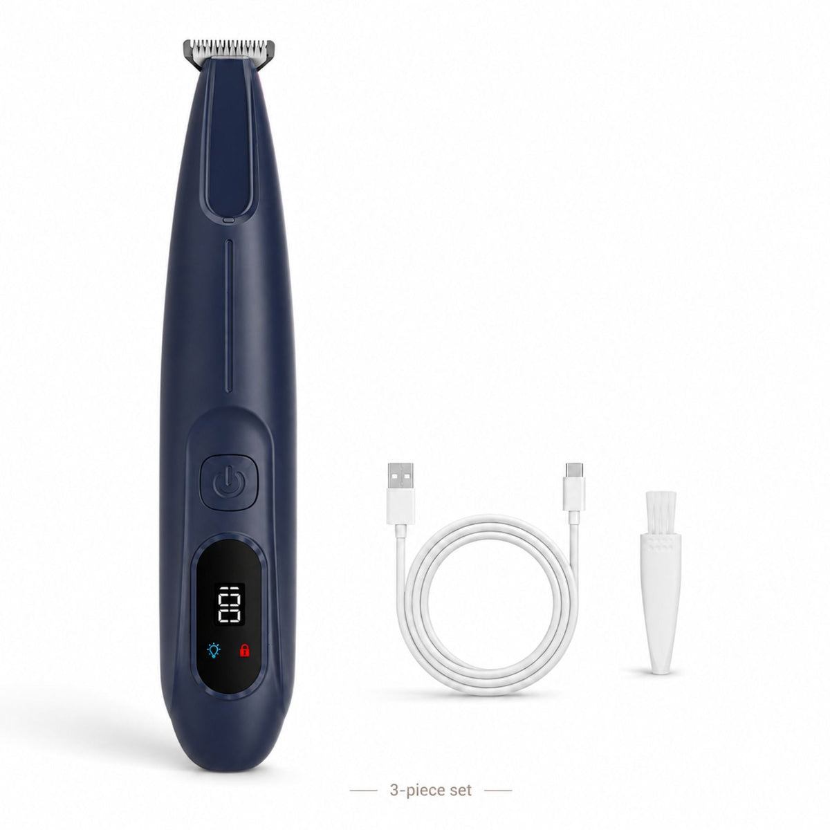 Dog Paws/Eyes Trimmer & Cat Hair Clipper - Rechargeable LED Grooming Clipper