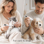 Dog Paw Trimmer & Cat Hair Clipper - Rechargeable LED Grooming Clipper