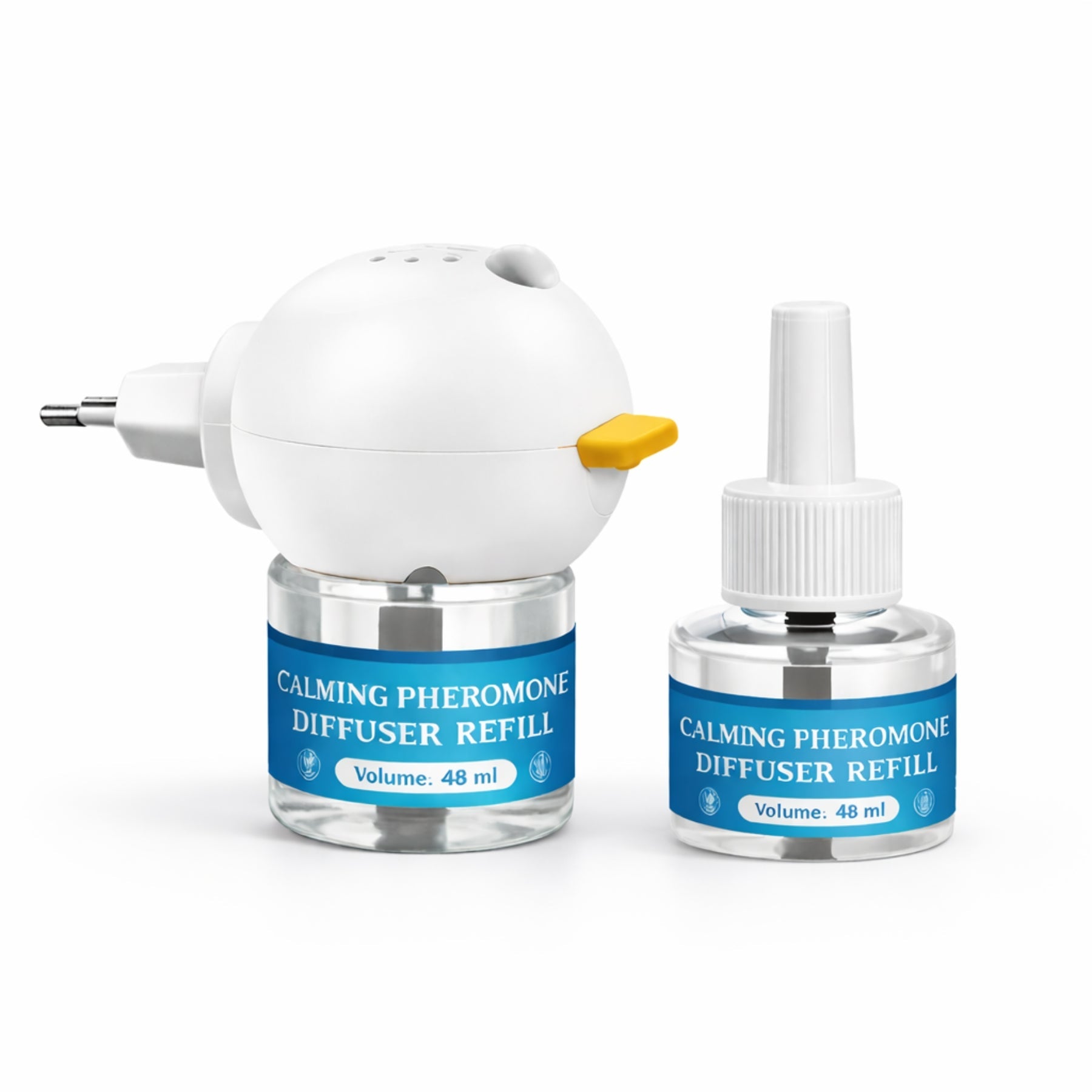 Dog Calming Diffuser, Plug-In Pet Calming Diffuser for Anxiety Relief