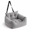 Dog Car Seat Bed, Portable Pet Booster Seat for Small Dogs & Cats Ride