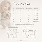 Dog Hoodie Sweater With Hood and Pocket - Soft Pet Clothes for Small Dogs