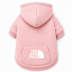 Dog Hoodie Sweater With Hood and Pocket - Soft Pet Clothes for Small Dogs