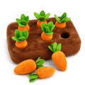 Dog Snuffle Mat Plush Carrot Toy, Interactive Treat Hiding Mat for Dogs and Cats