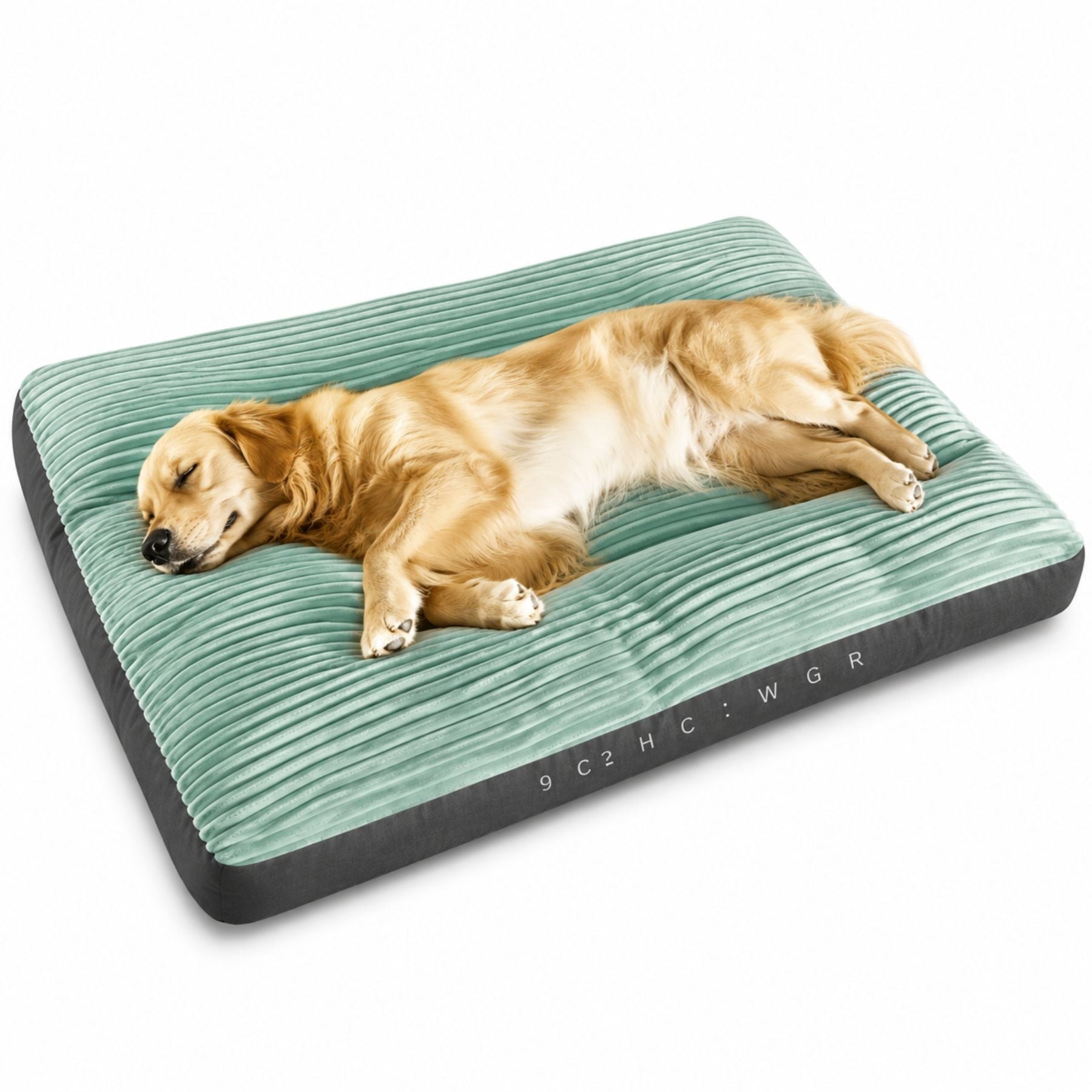 Luxury Extra Thick Washable Dog Bed Mat For Medium Large Dogs Ultra Soft Ribbed Plush Pet Mattress Non Slip Base Durable Comfort Sleeping Pad Pet Bed Furniture Indoor Outdoor