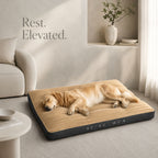 Luxury Extra Thick Washable Dog Bed Mat For Medium Large Dogs Ultra Soft Ribbed Plush Pet Mattress Non Slip Base Durable Comfort Sleeping Pad Pet Bed Furniture Indoor Outdoor