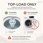 Washing Machine Lint Catcher, Pet Hair Remover,Reusable Laundry Filter