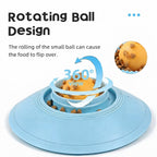 Interactive Lick Mat Ball - Slow Feeder Treat Ball for Dogs & Cats