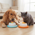 Interactive Lick Mat Ball - Slow Feeder Treat Ball for Dogs & Cats
