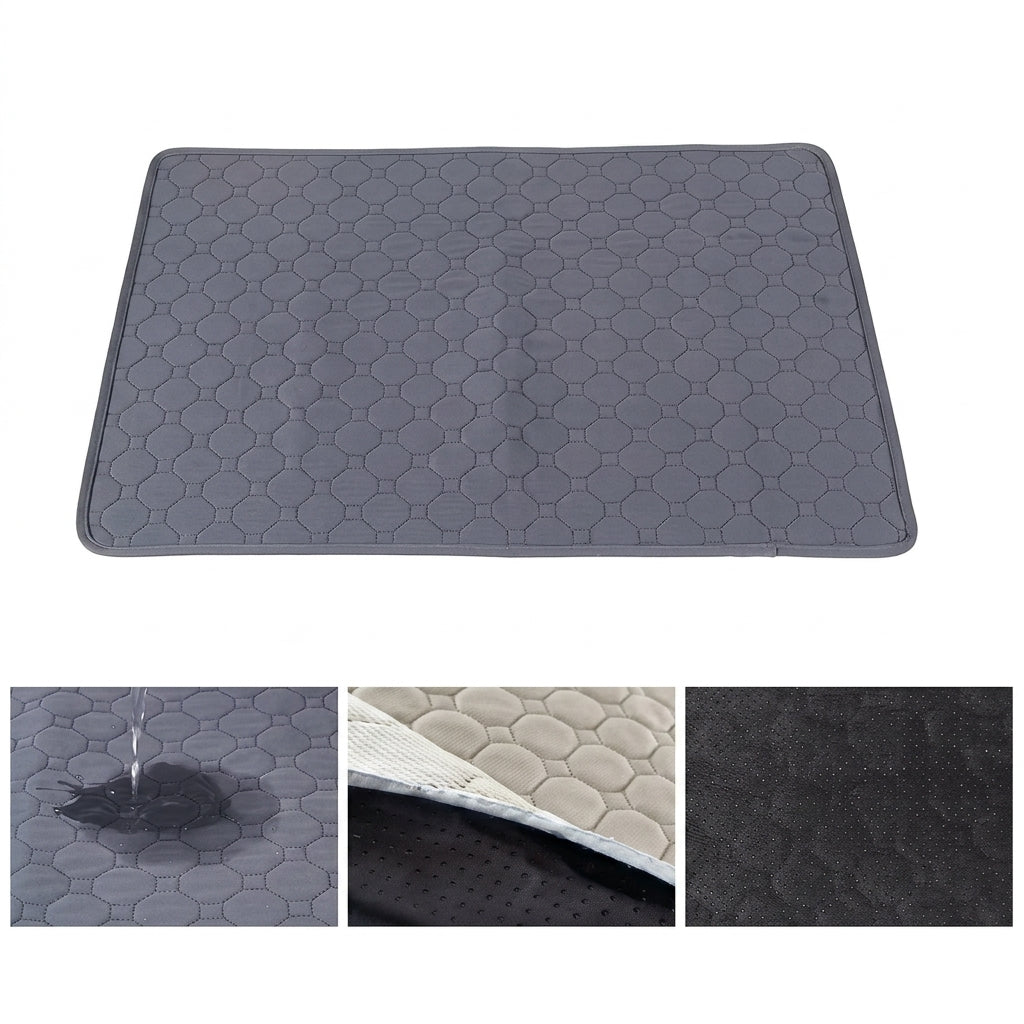 Reusable Washable Dog Pee Pad Waterproof Absorbent Puppy Training Mat