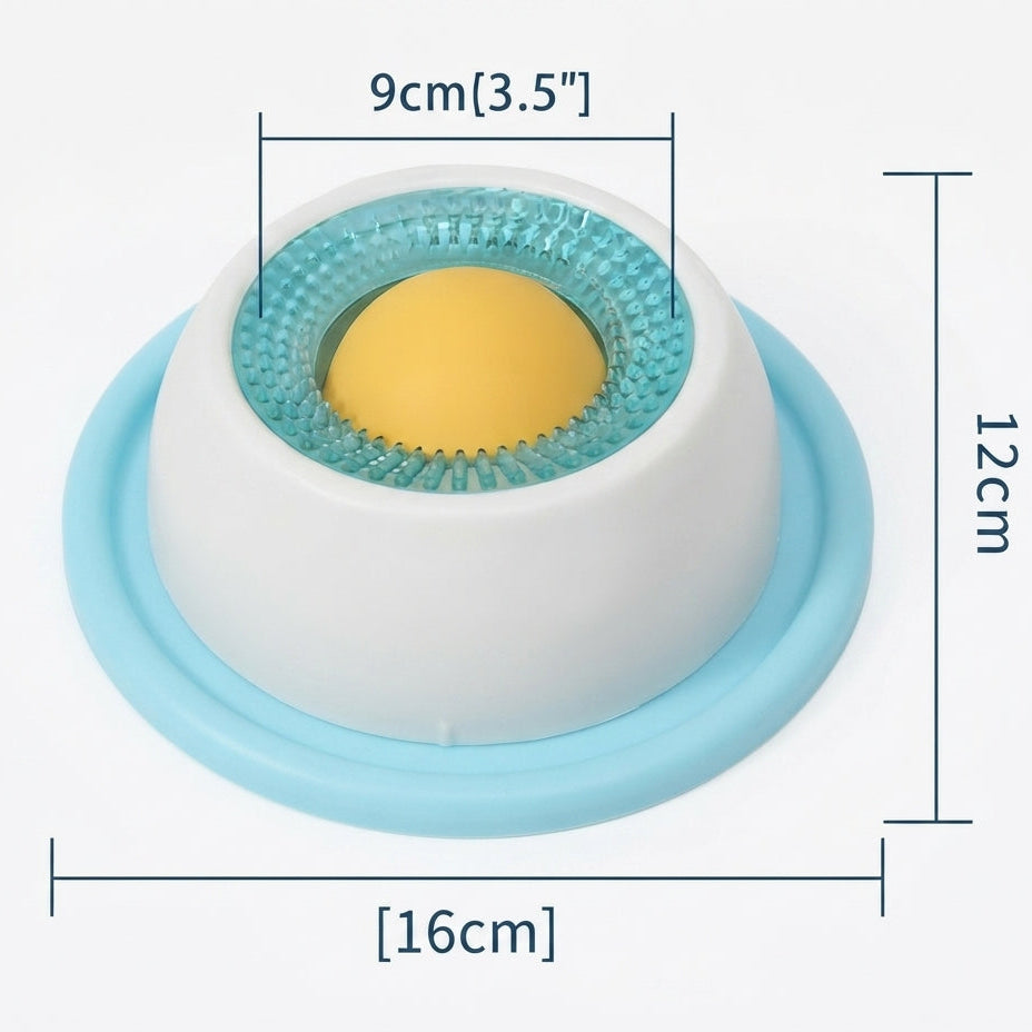 Interactive Lick Mat Ball - Slow Feeder Treat Ball for Dogs & Cats