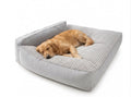 Large Orthopedic Pet Bed for Dogs & Cat - Washable Quilted Cushion Pad