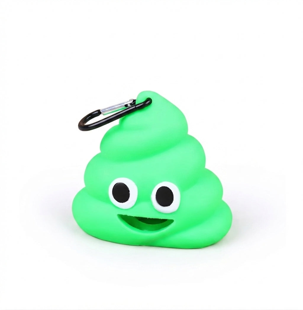 Poop Bag Holder With Clip - Portable Dog Waste Bag Dispenser For Walks