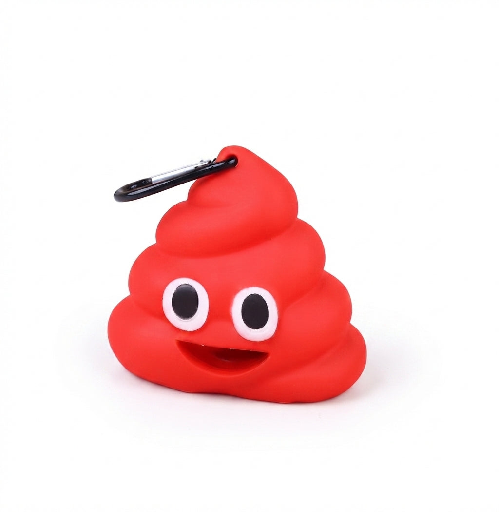 Poop Bag Holder With Clip - Portable Dog Waste Bag Dispenser For Walks