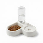 Automatic Pet Water Bowl - Cat Dog Drinking & Feeding Bowl Dual Use