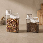 Pet Food Storage Container for Dog & Cat Food - Easy Pour Dispenser