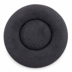 Luxury Calming Donut Dog Bed – Soft Faux Fur Washable Pet Bed for Small, Medium & Large Dogs & Cats, Anti-Anxiety Plush Round Pet Bed