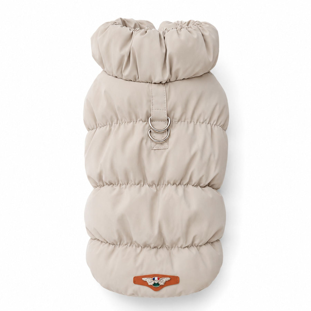 Padded Winter Dog & Cat Coat - Warm Quilted Pet Jacket with Leash Ring