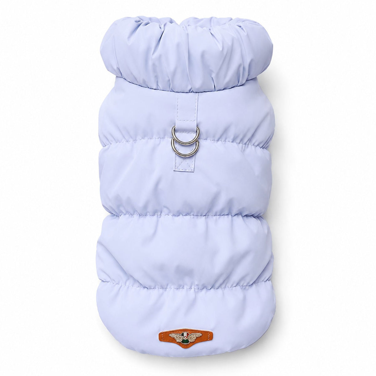 Padded Winter Dog & Cat Coat - Warm Quilted Pet Jacket with Leash Ring