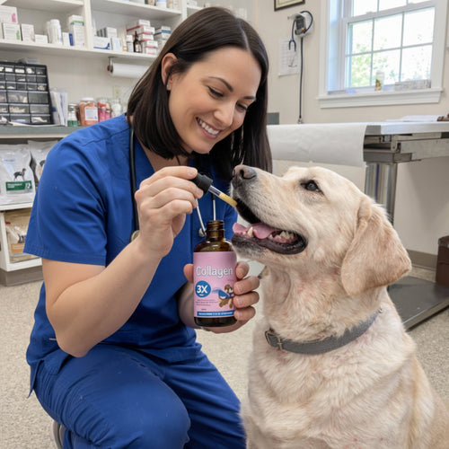 Collagen Drops for Dogs – Liquid Joint, Skin & Coat Support Supplement