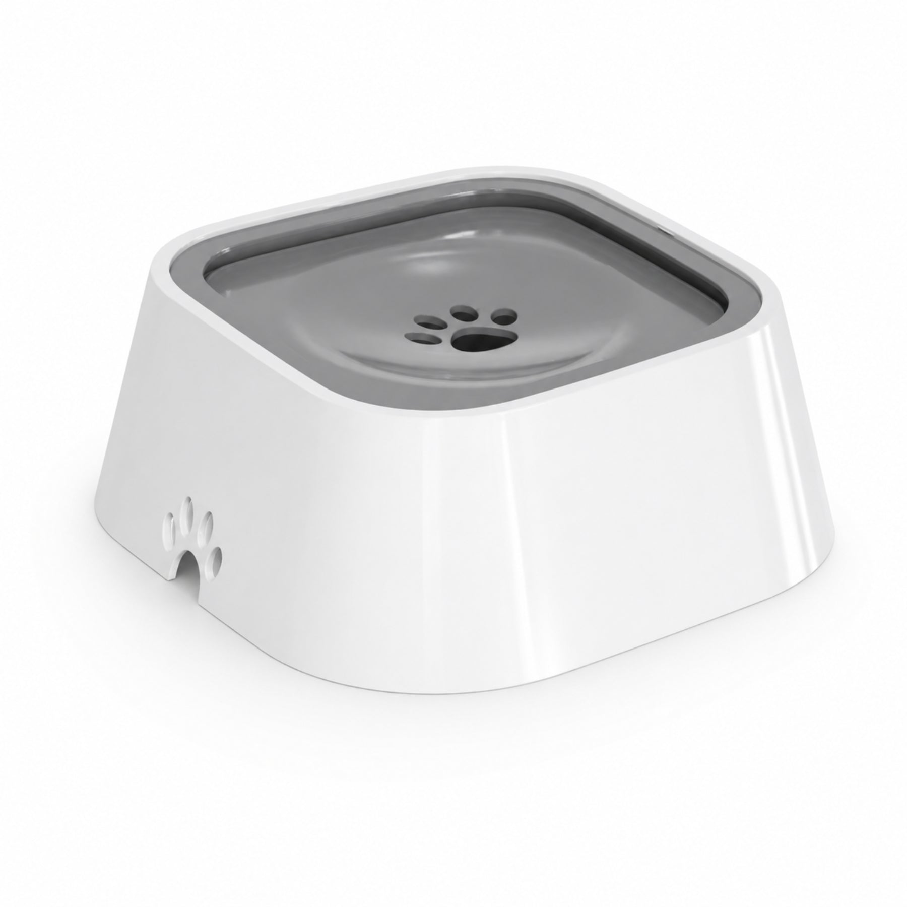 Pet Floating Water Bowl for Dogs & Cats – Anti-Spill Slow Drinking Water Dispenser with Filter