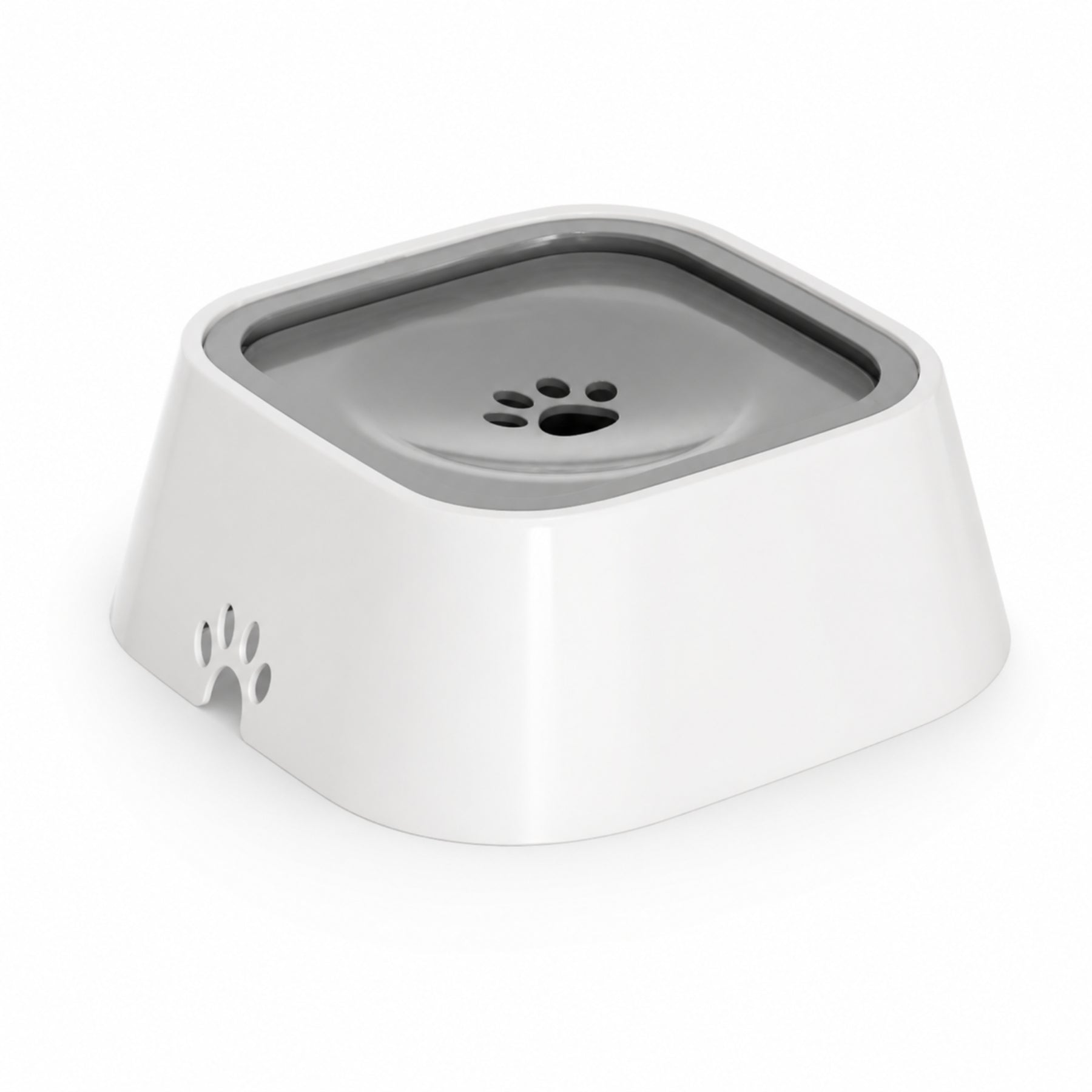 Pet Floating Water Bowl for Dogs & Cats – Anti-Spill Slow Drinking Water Dispenser with Filter