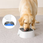 Pet Floating Water Bowl for Dogs & Cats – Anti-Spill Slow Drinking Water Dispenser with Filter