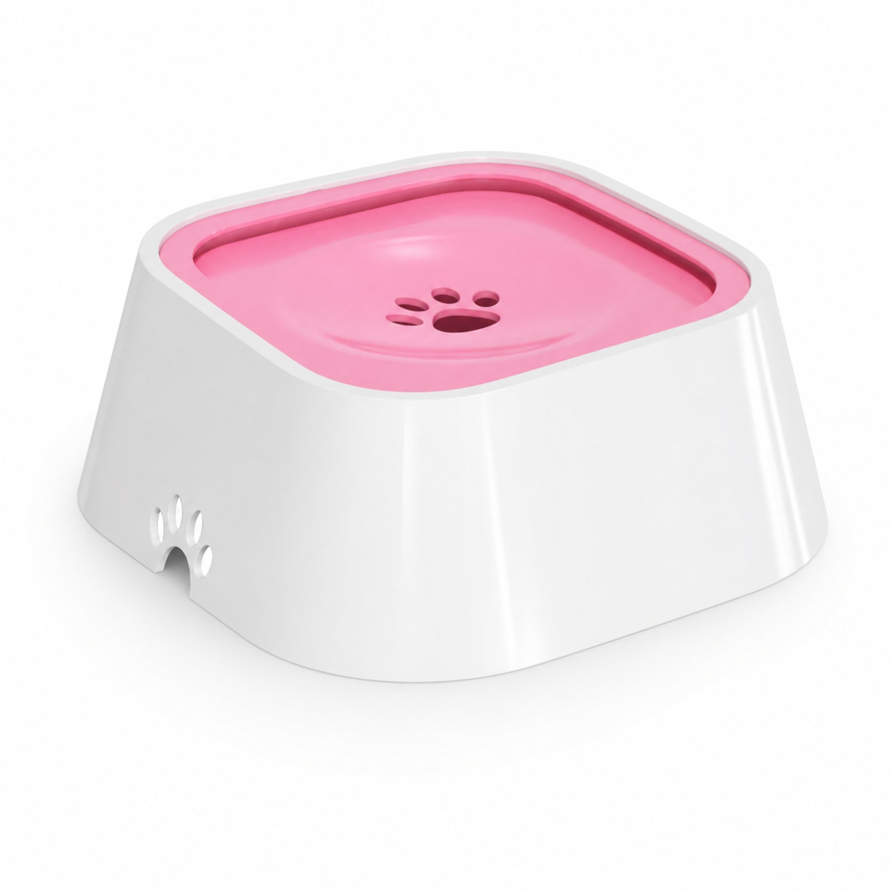 Pet Floating Water Bowl for Dogs & Cats – Anti-Spill Slow Drinking Water Dispenser with Filter