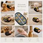 Pet Hair Removal Glove for Dogs & Cats – Reusable Lint Remover Mitt for Furniture, Clothes & Sofas, Grooming Deshedding Glove (Pro & Mini Sizes)