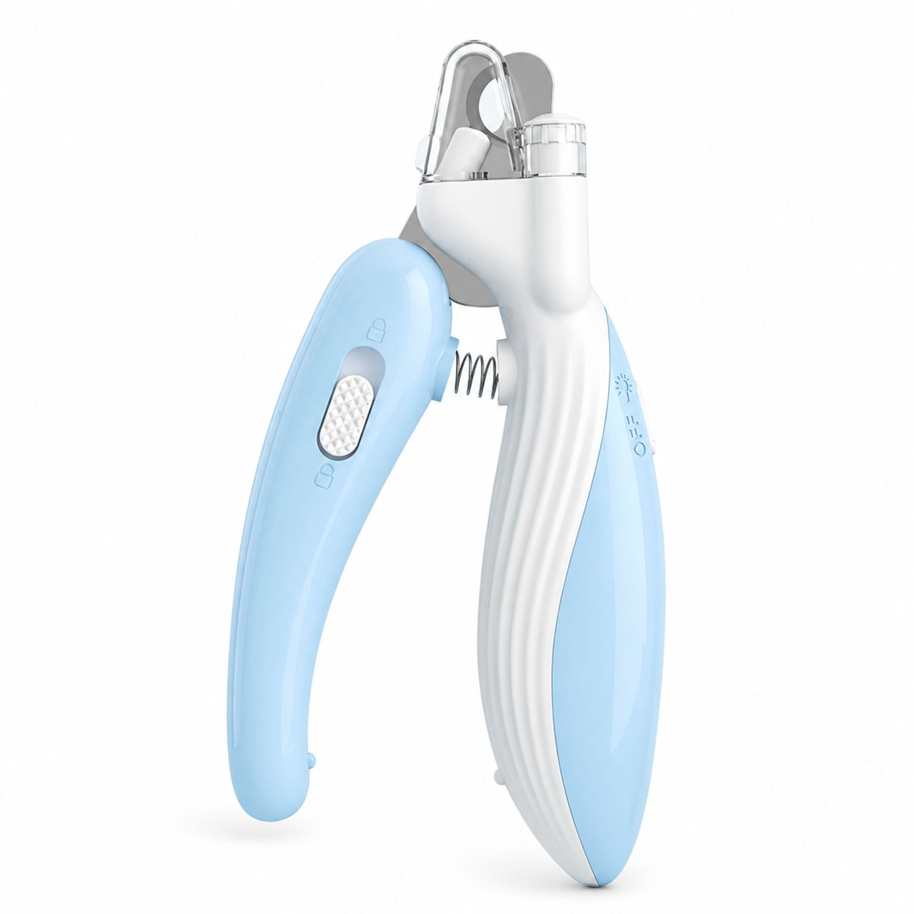 Pet Nail Clippers with LED Light – Dog & Cat Claw Trimmer with Safety Guard, Nail Catcher & Precision Grooming for Safe Home Pet Nail Care