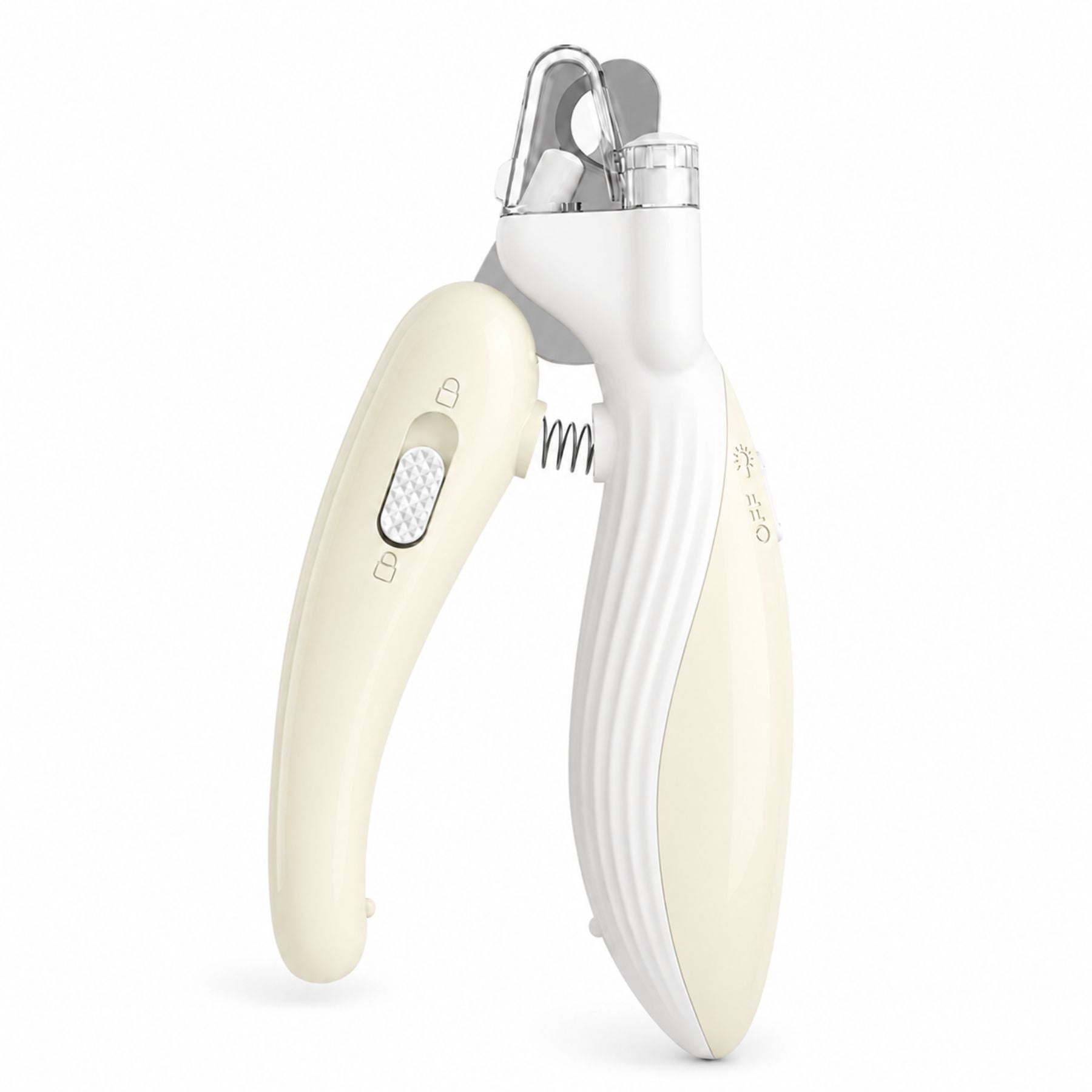 Pet Nail Clippers with LED Light – Dog & Cat Claw Trimmer with Safety Guard, Nail Catcher & Precision Grooming for Safe Home Pet Nail Care