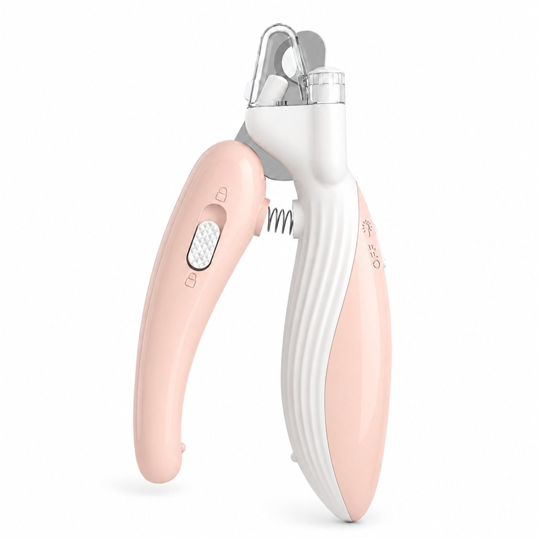 Pet Nail Clippers with LED Light – Dog & Cat Claw Trimmer with Safety Guard, Nail Catcher & Precision Grooming for Safe Home Pet Nail Care