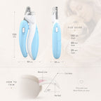 Pet Nail Clippers with LED Light – Dog & Cat Claw Trimmer with Safety Guard, Nail Catcher & Precision Grooming for Safe Home Pet Nail Care