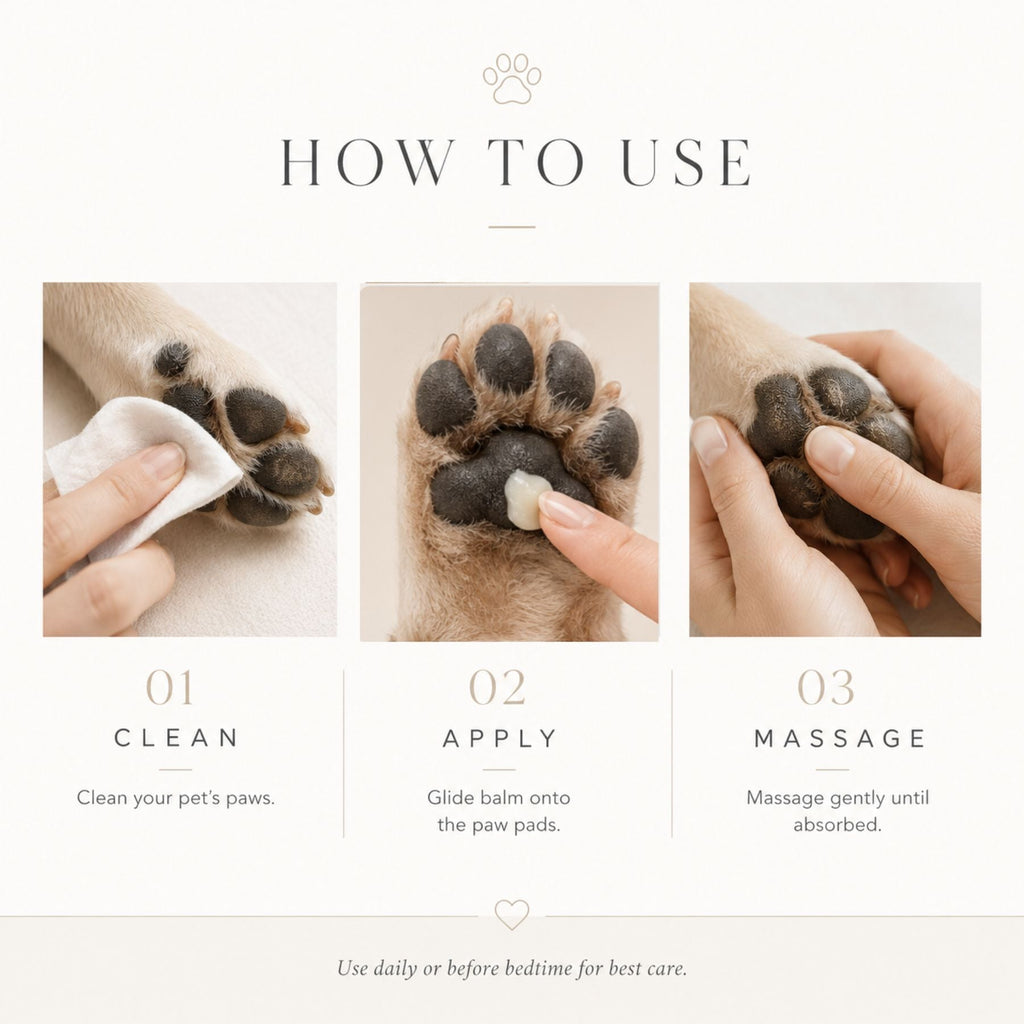 Pet Nose & Paw Balm Stick For Dogs Cats 45g Moisturizing Healing Paw Pad Nose Care Balm Dry Cracked Skin Repair Wax Natural Pet Skin Protection Hydrating Stick