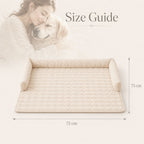 Soft Dog & Cat Sofa Bed - Cozy Pet Cushion, Mat & Sleeping Bed