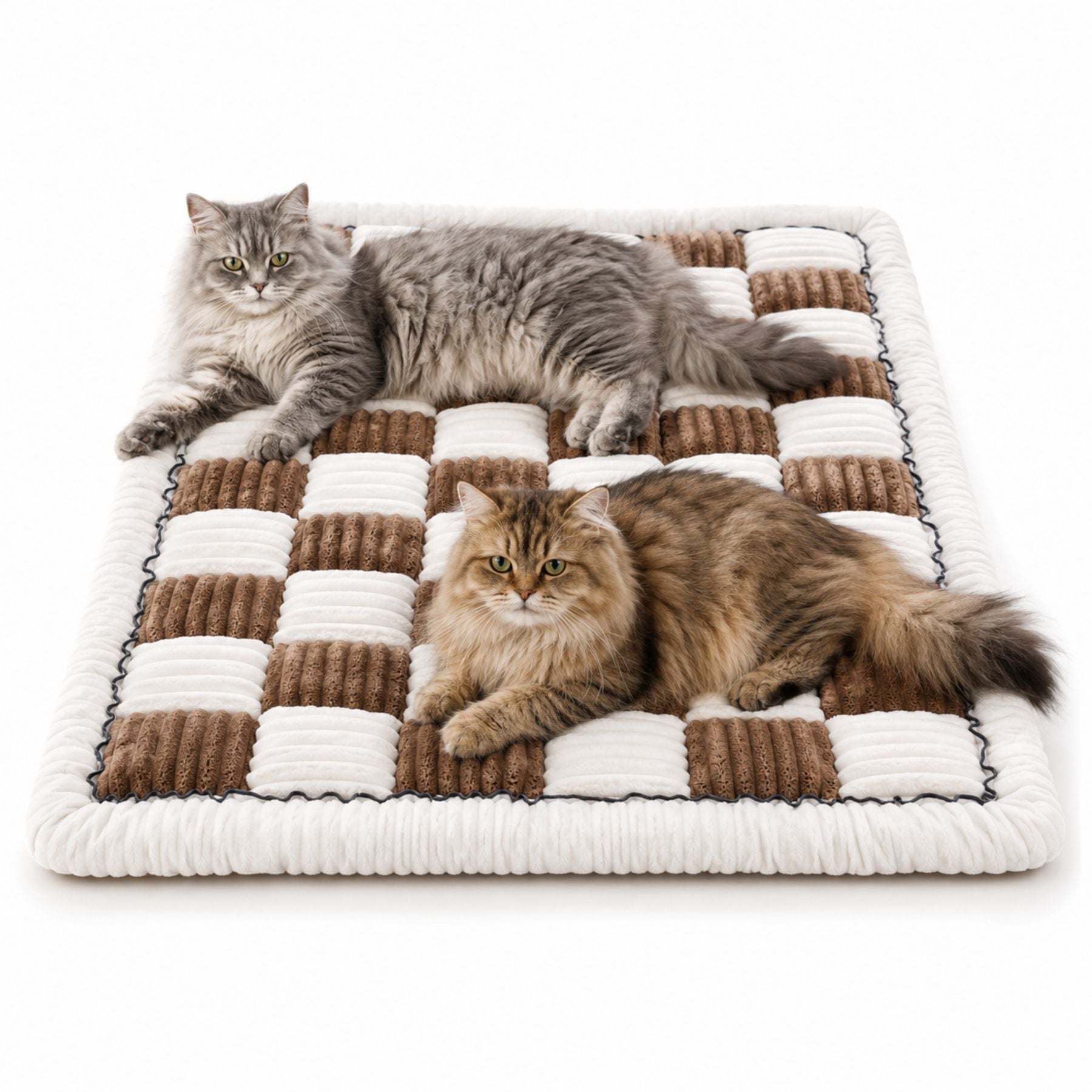 Plush Dog Sofa Mat & Cat Bed Cushion – Padded Pet Couch Mat for Sofas