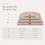Plush Faux Fur Calming Dog Bed – Ultra Soft Washable Pet Mattress with Removable Cover