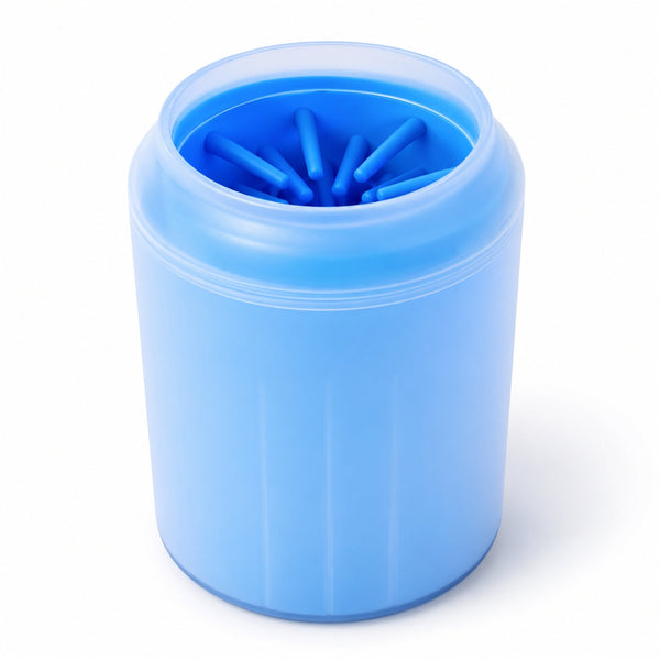 Portable Dog Paw Cleaner Cup – Silicone Paw Brush for Muddy Dog Paws