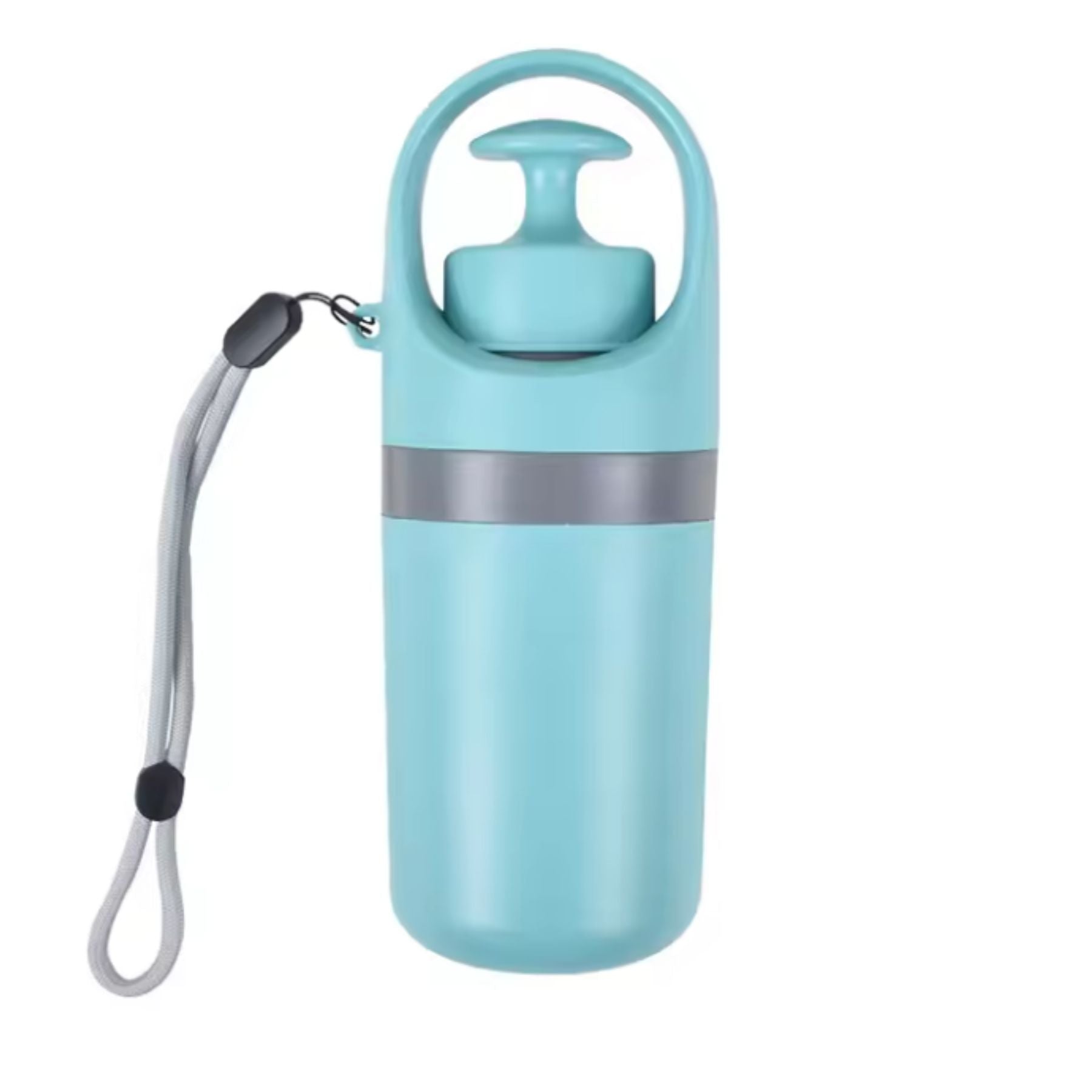 Portable Dog Pooper Scooper with Built-In Waste Bag Dispenser – One-Handed Pet Waste Picker & Grabber Tool