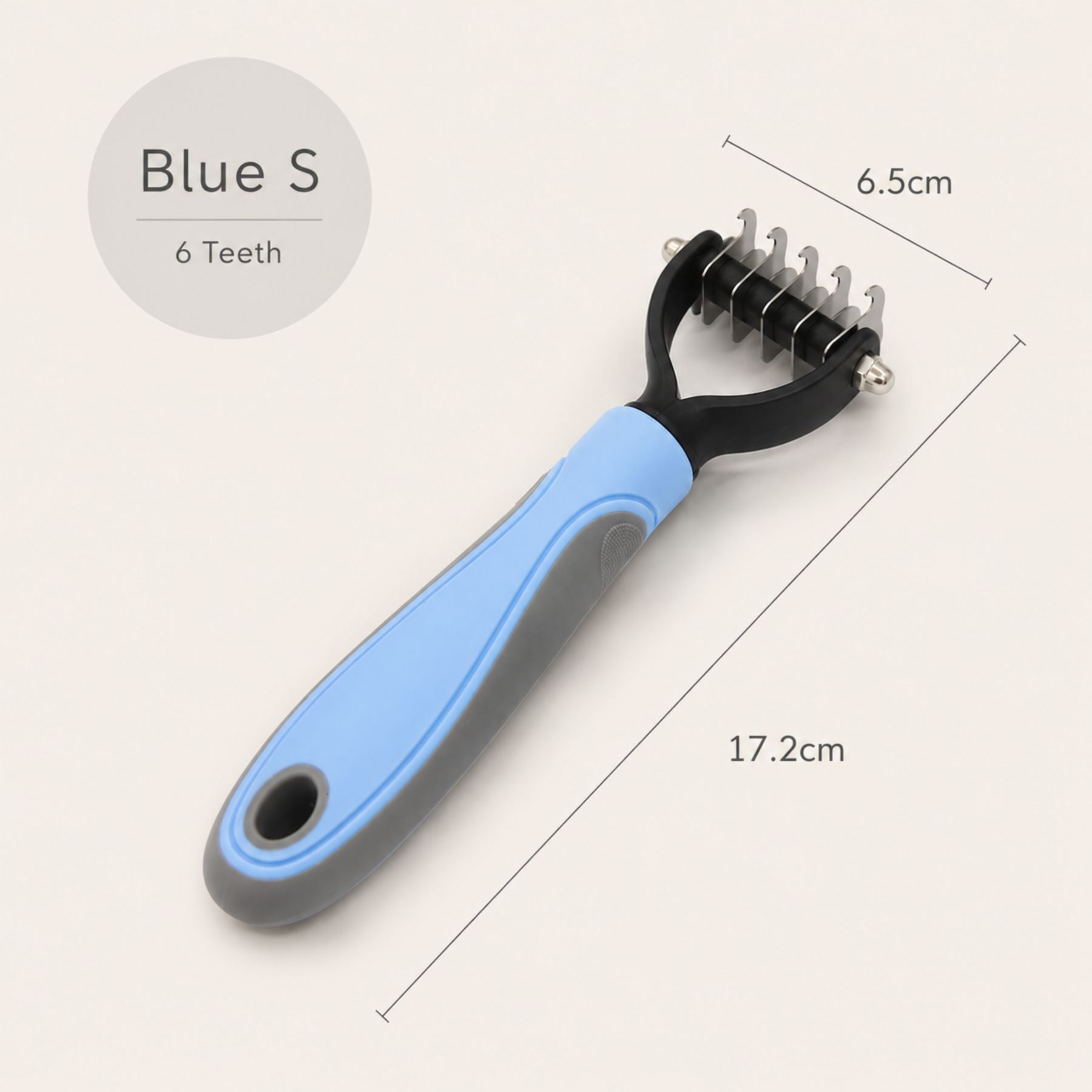 Professional Pet Deshedding Brush for Dogs & Cats – Dual-Sided Undercoat Rake & Dematting Comb, Grooming Tool for Shedding, Tangles & Loose Hair Removal
