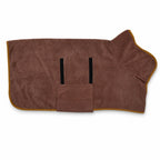 Quick Dry Dog Bathrobe Towel – Absorbent Microfiber Pet Drying Robe