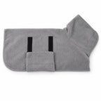 Quick Drying Microfiber Dog Bathrobe Towel with Adjustable Straps for Dogs and Cats